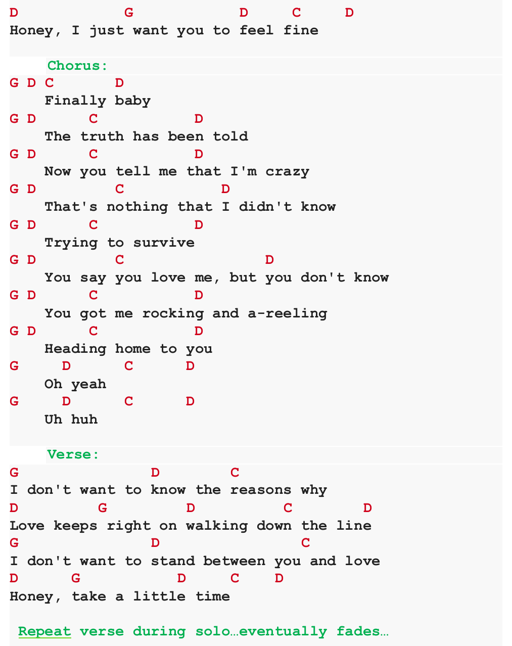 Chart page
