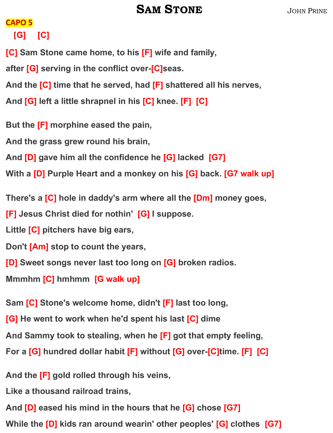 Chart page