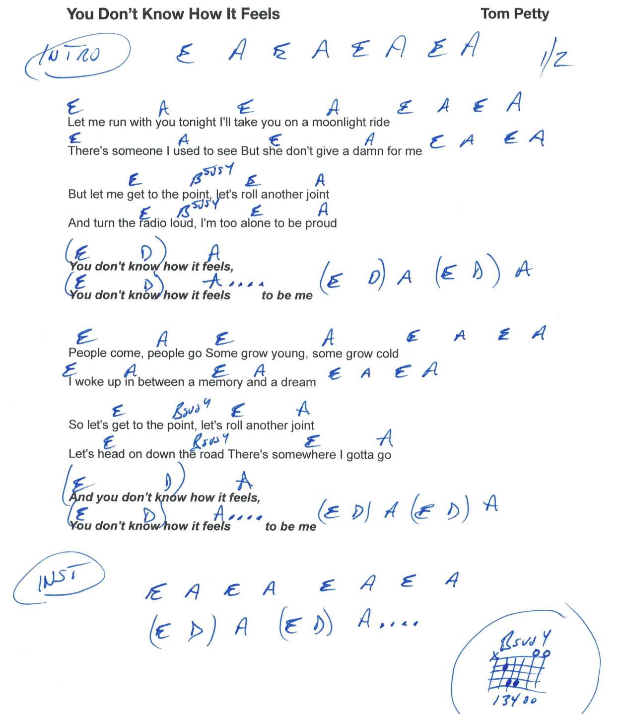 Chart page