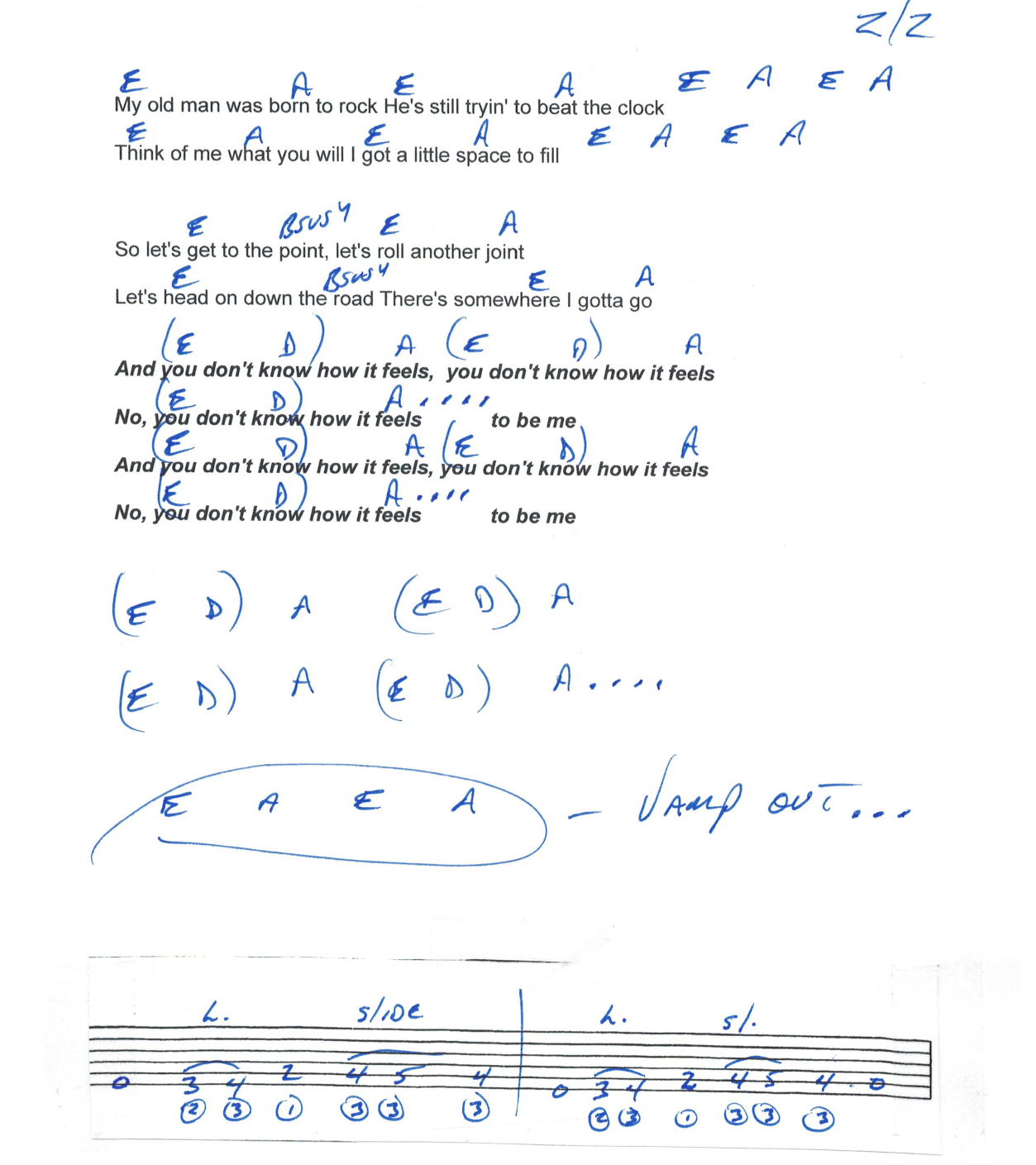 Chart page