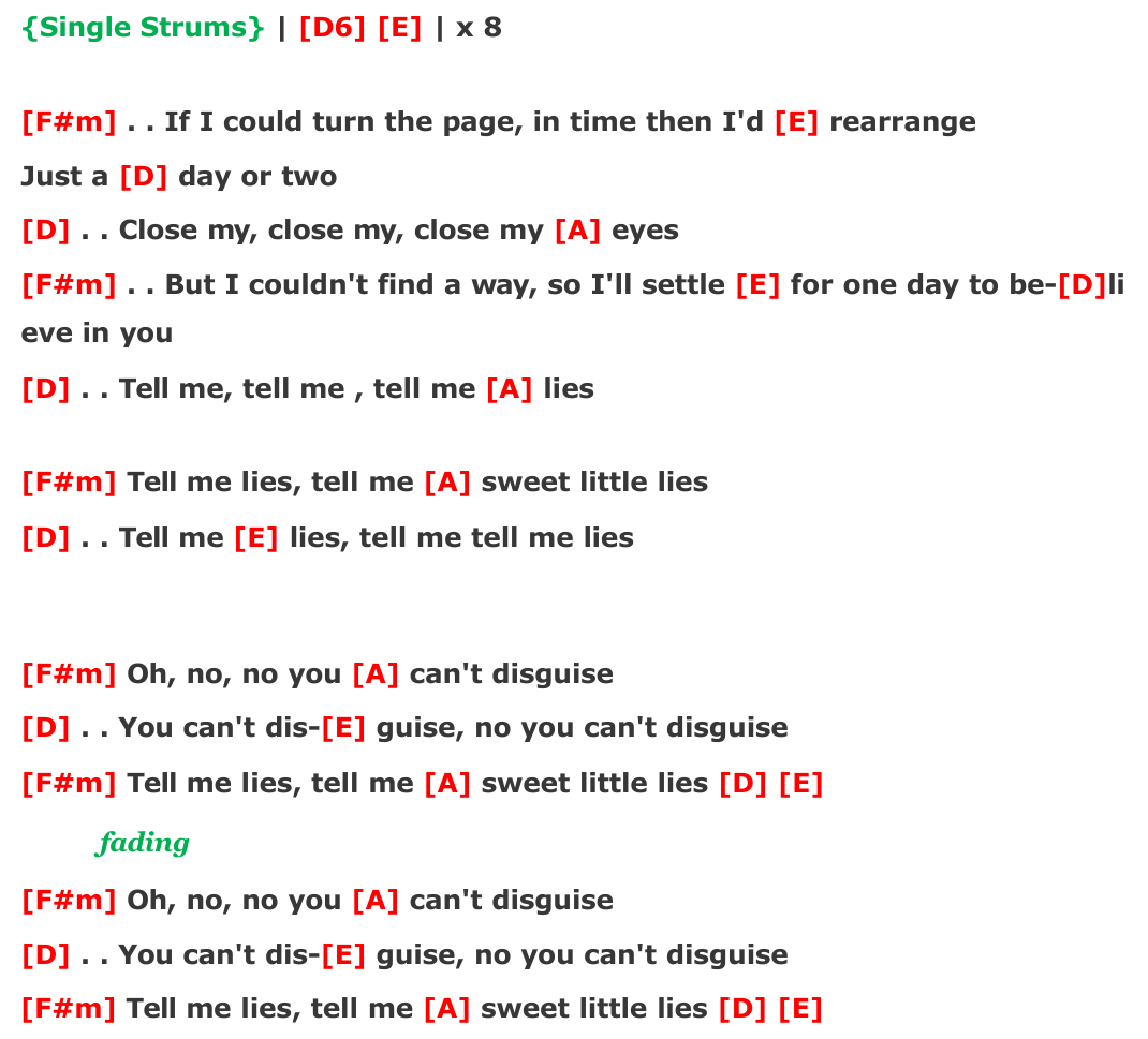 Chart page
