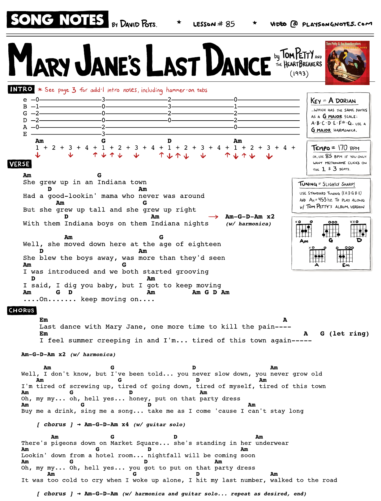 Chart page
