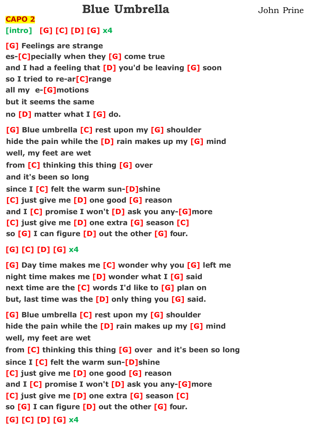 Chart page