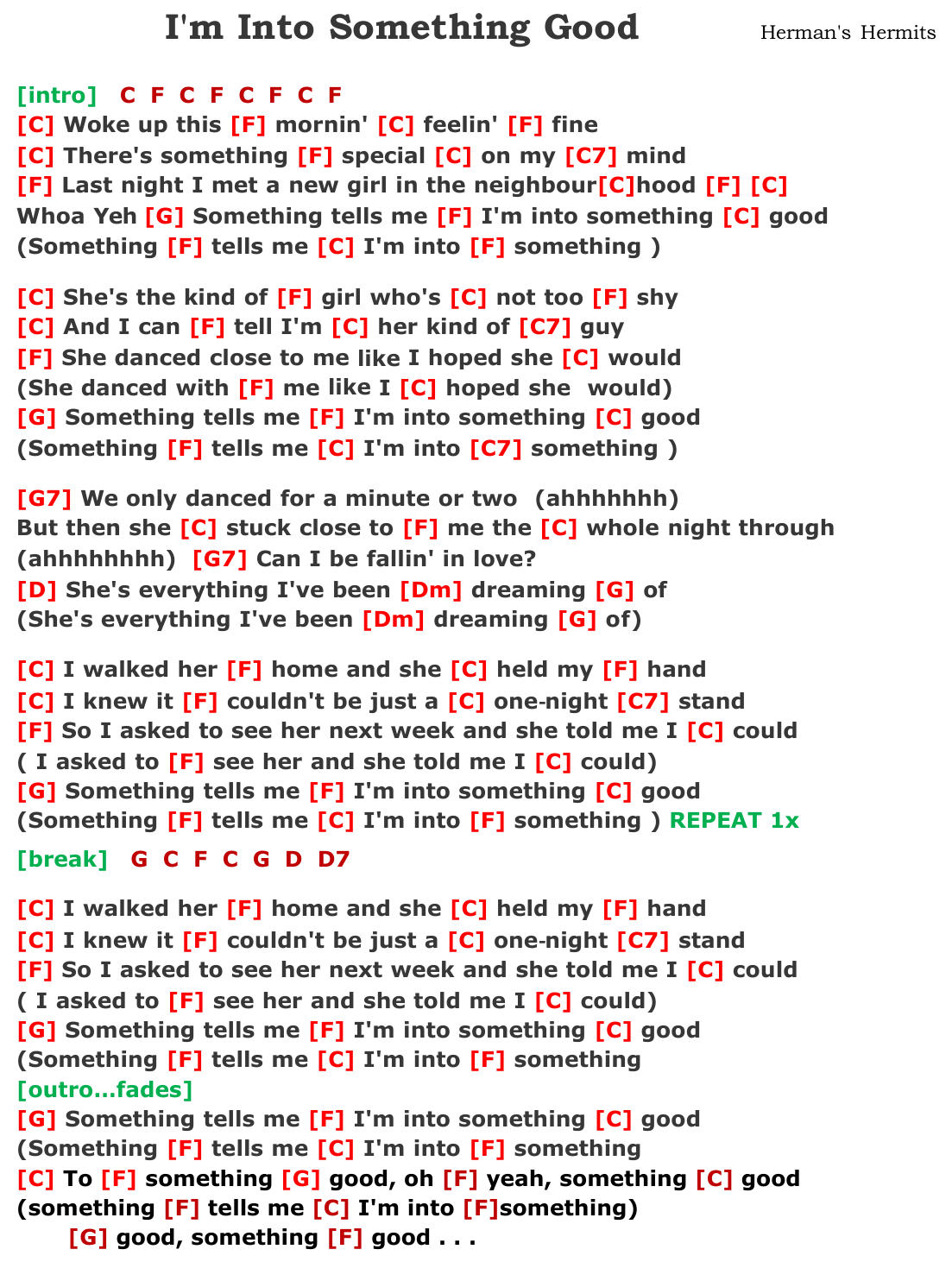 Chart page