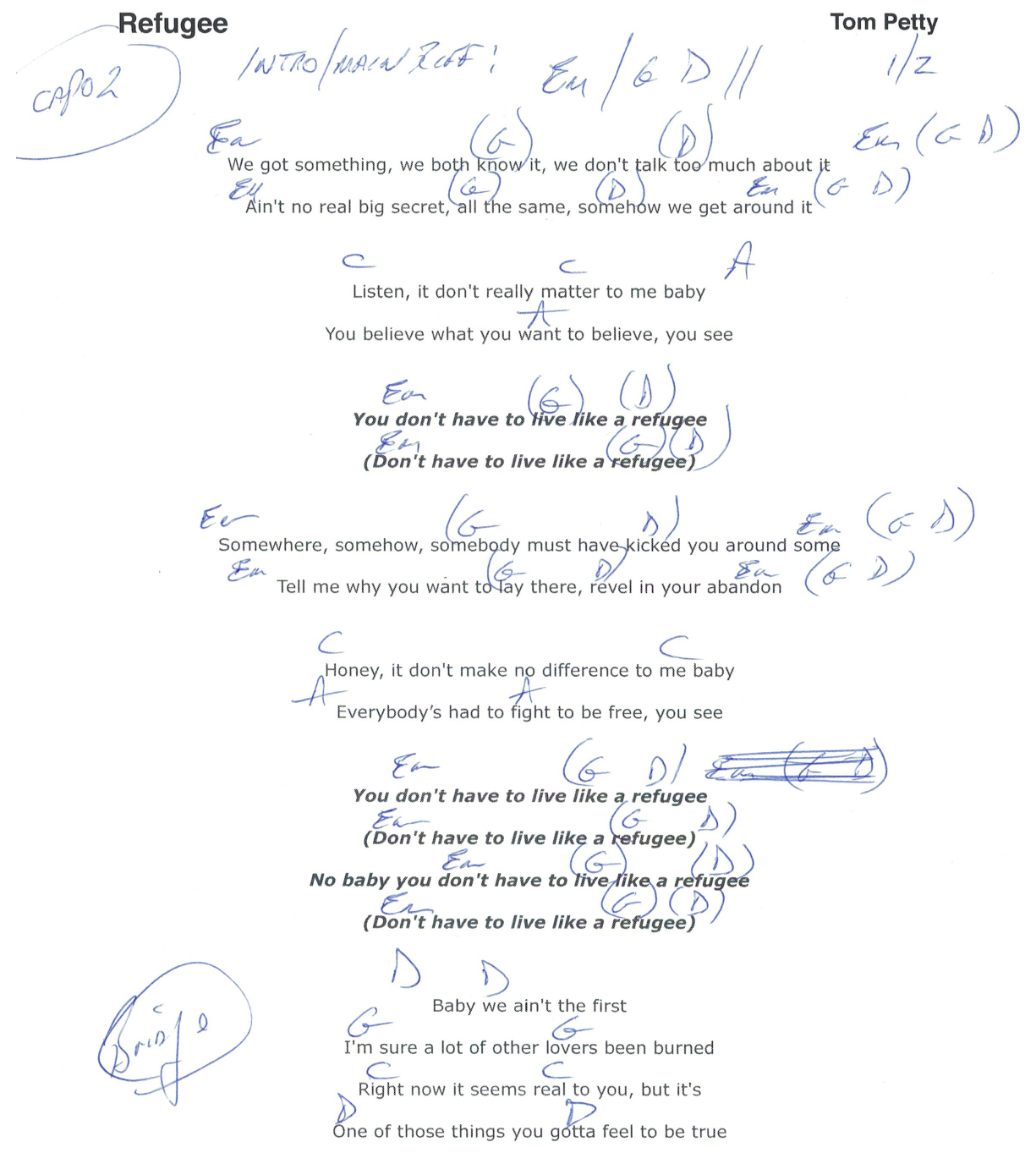Chart page