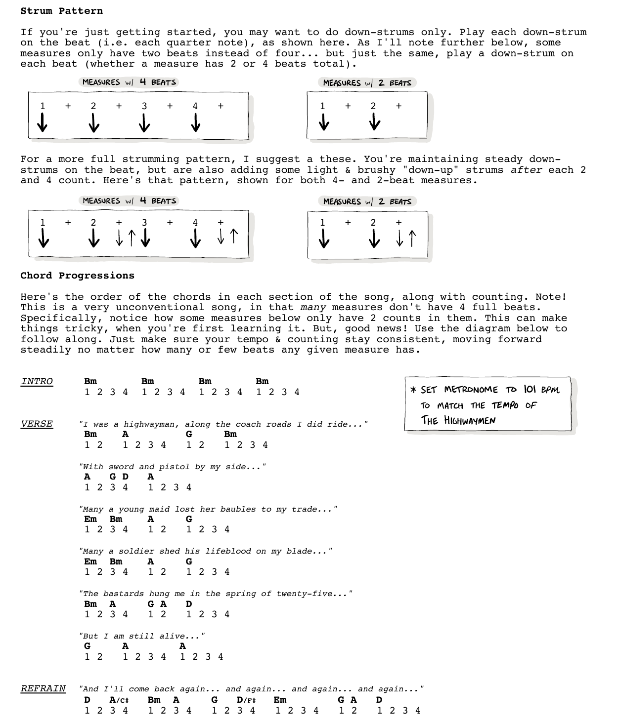 Chart page