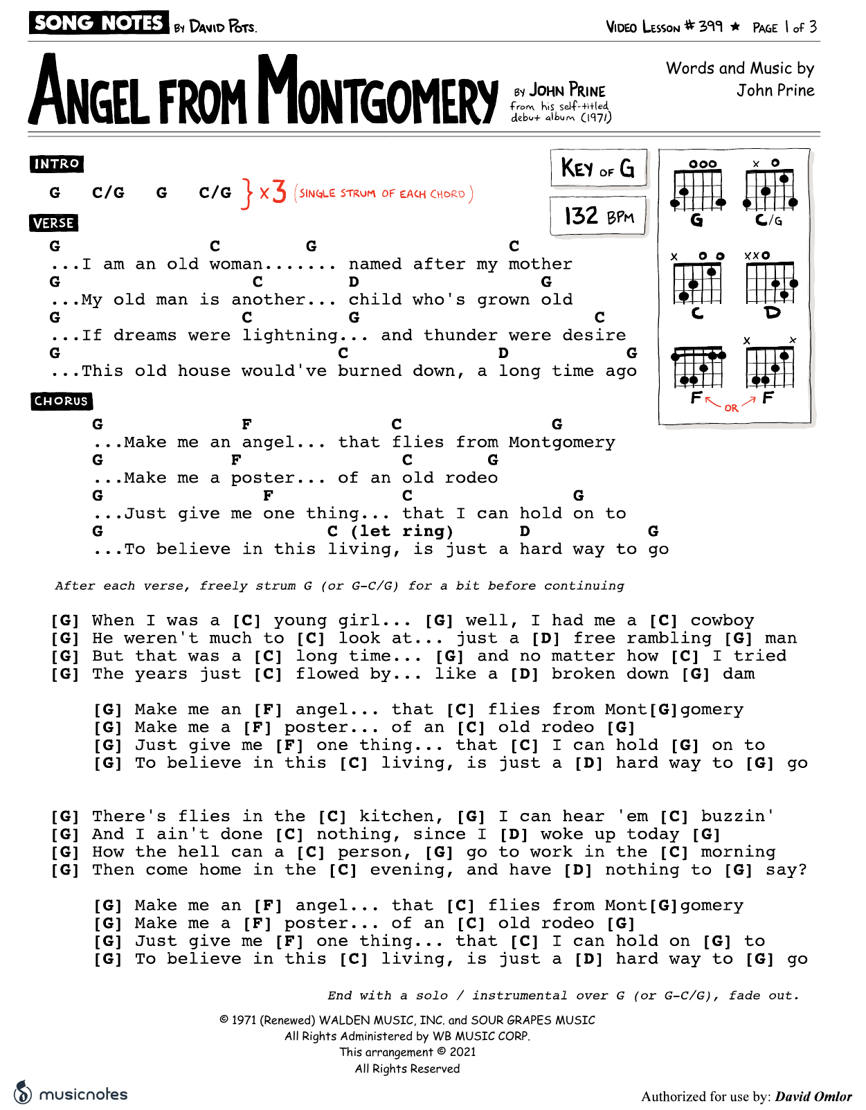 Chart page