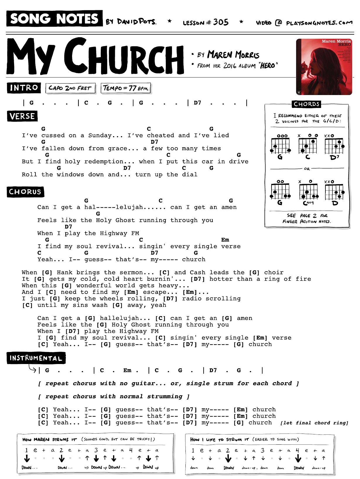 Chart page