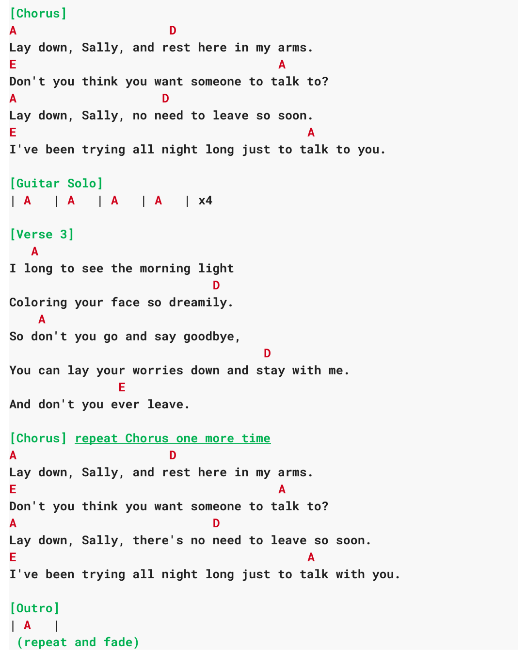 Chart page