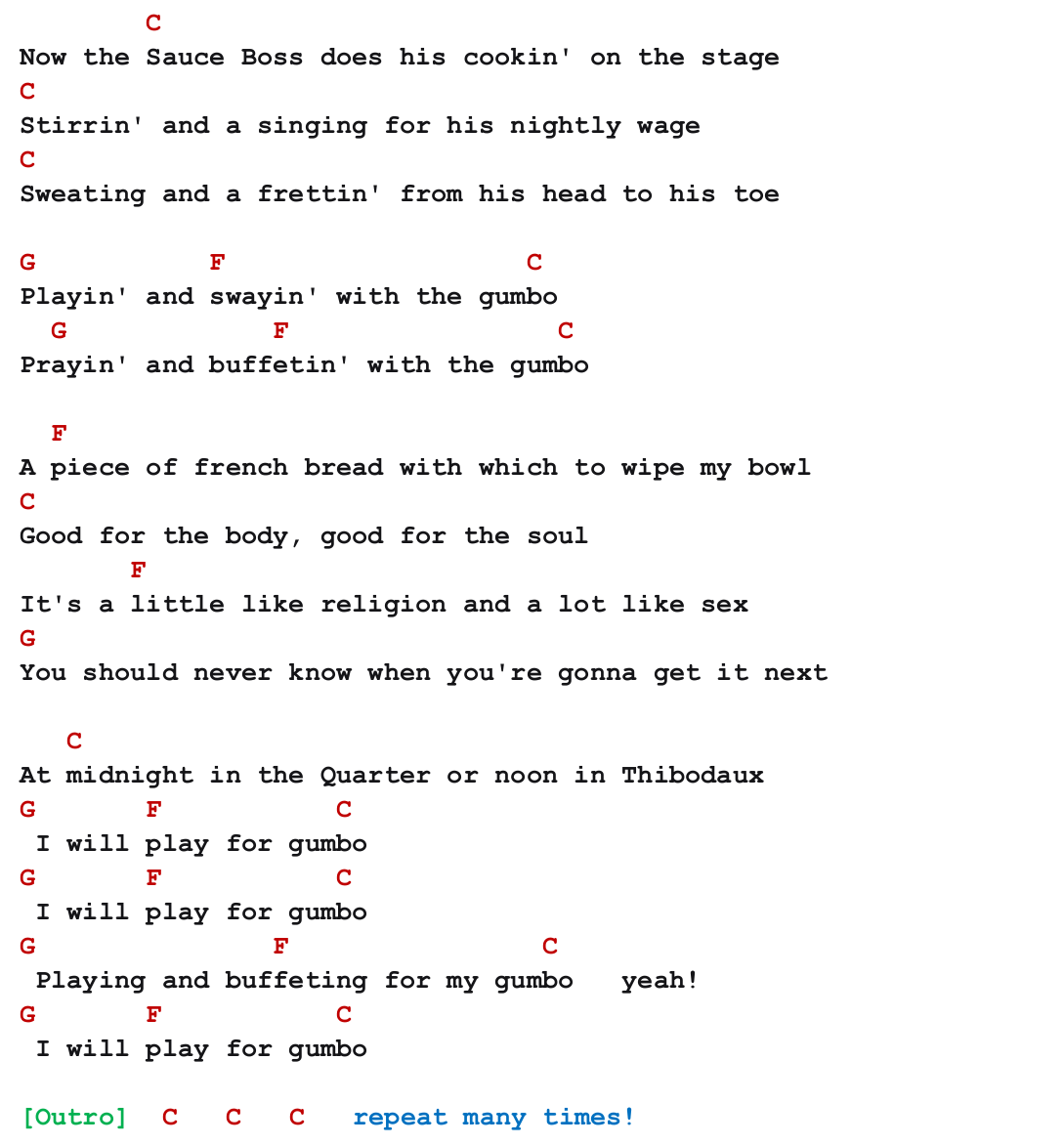 Chart page