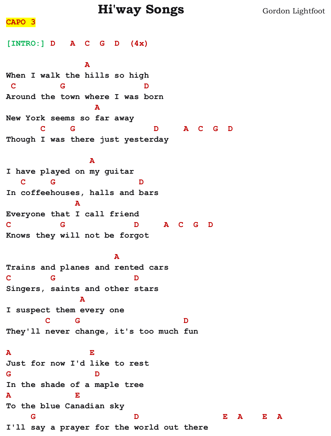 Chart page